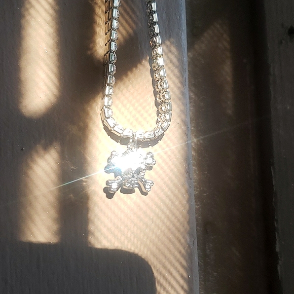 Jewelry Cyber Y2k Bling Skull Bracelet Poshmark